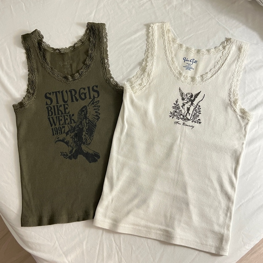 Brandy Melville tank top lace * 2